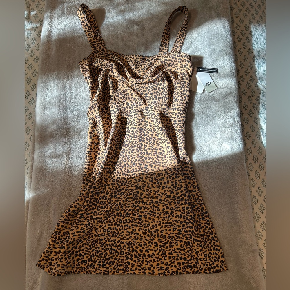 BP Cheetah mini dress
